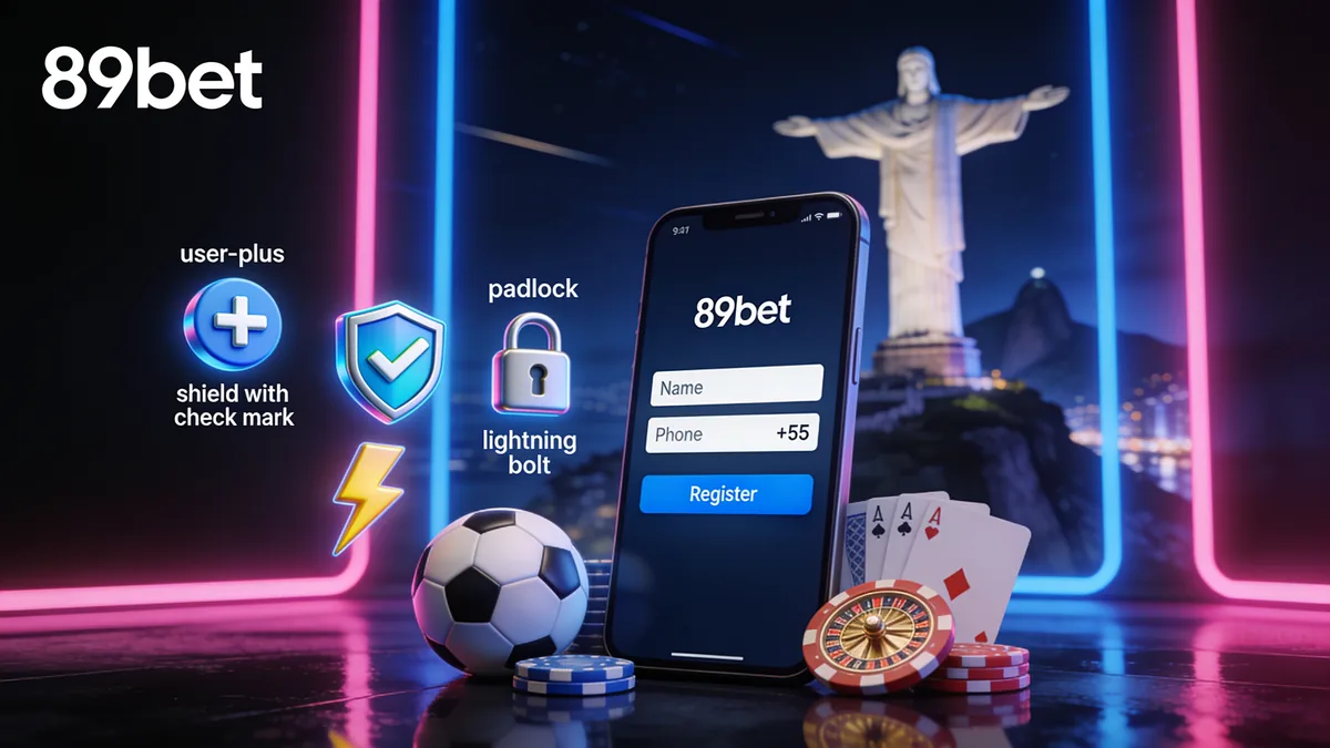 Cadastro no 89bet: como criar sua conta antes do login: guia de 89bet para jogadores no Brasil
